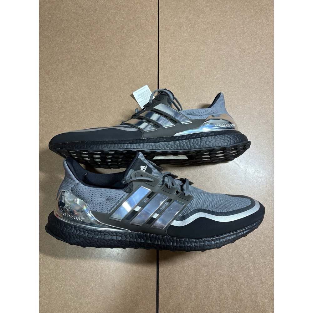 Adidas Ultraboost MTL Running Shoes Gray Black Chrome EG8103 Men's Size 18 NEW